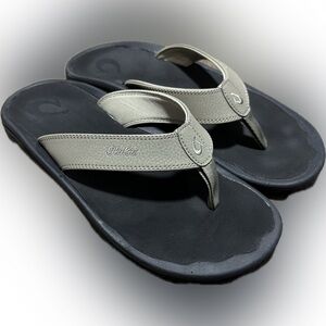 OLUKAI Men's Ultimate Beach Sandals - Flip flop - Slipper - Shoe -- Size 11
